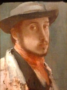 Eduard Degas, Self-portrait
