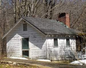 Millay's writing studio at Steepletop